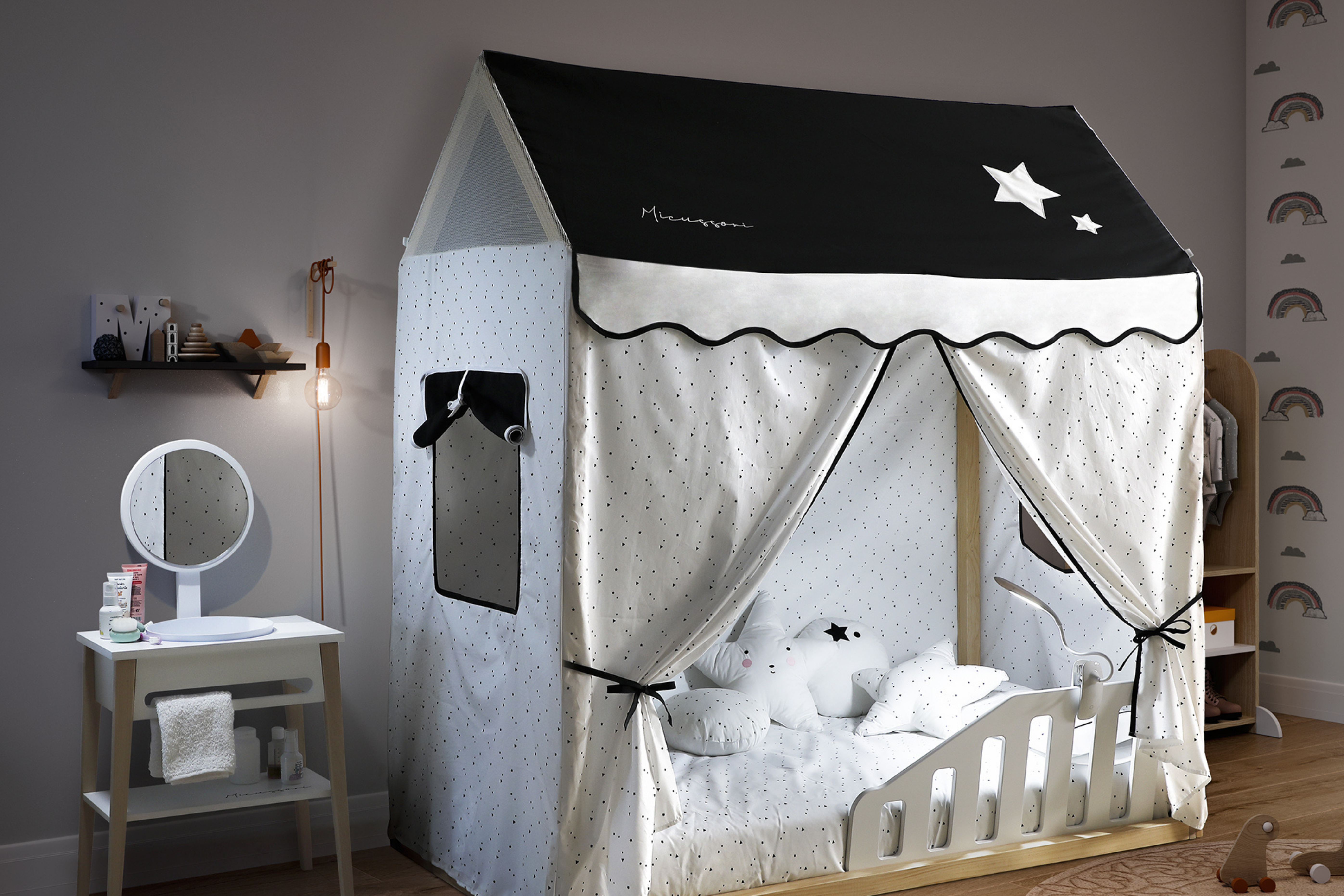 La nueva cama Montessori se llama Tipi House 6126 cunas y accesorios para bebé