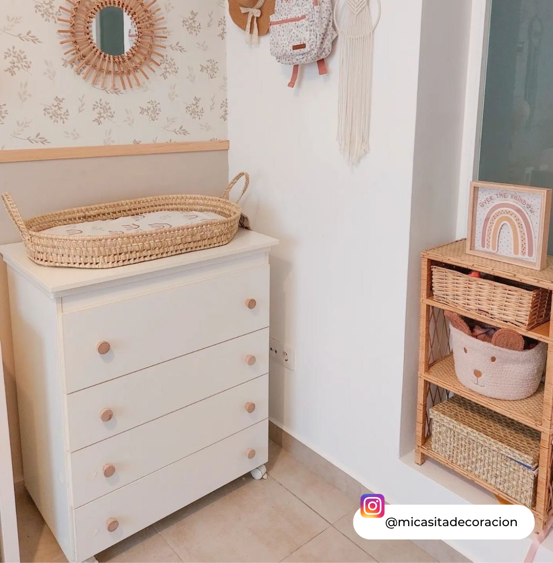 FOTOS WEB INFLUENCERcomodaS Mueble bañera cambiador cajón recto 6101 cunas y accesorios para bebé