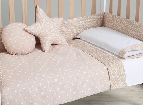 Galaxy  Nórdico + Protector minicuna 80x50
