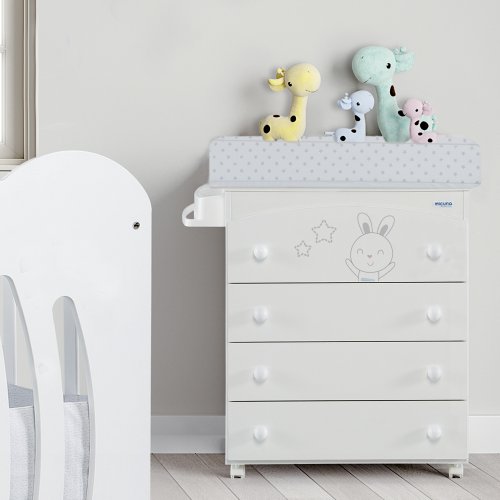 Lunita bañera con cajones