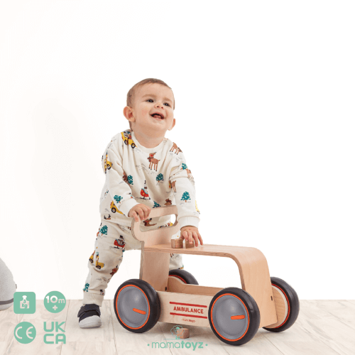 DriveMeSoft andador correpasillos de madera